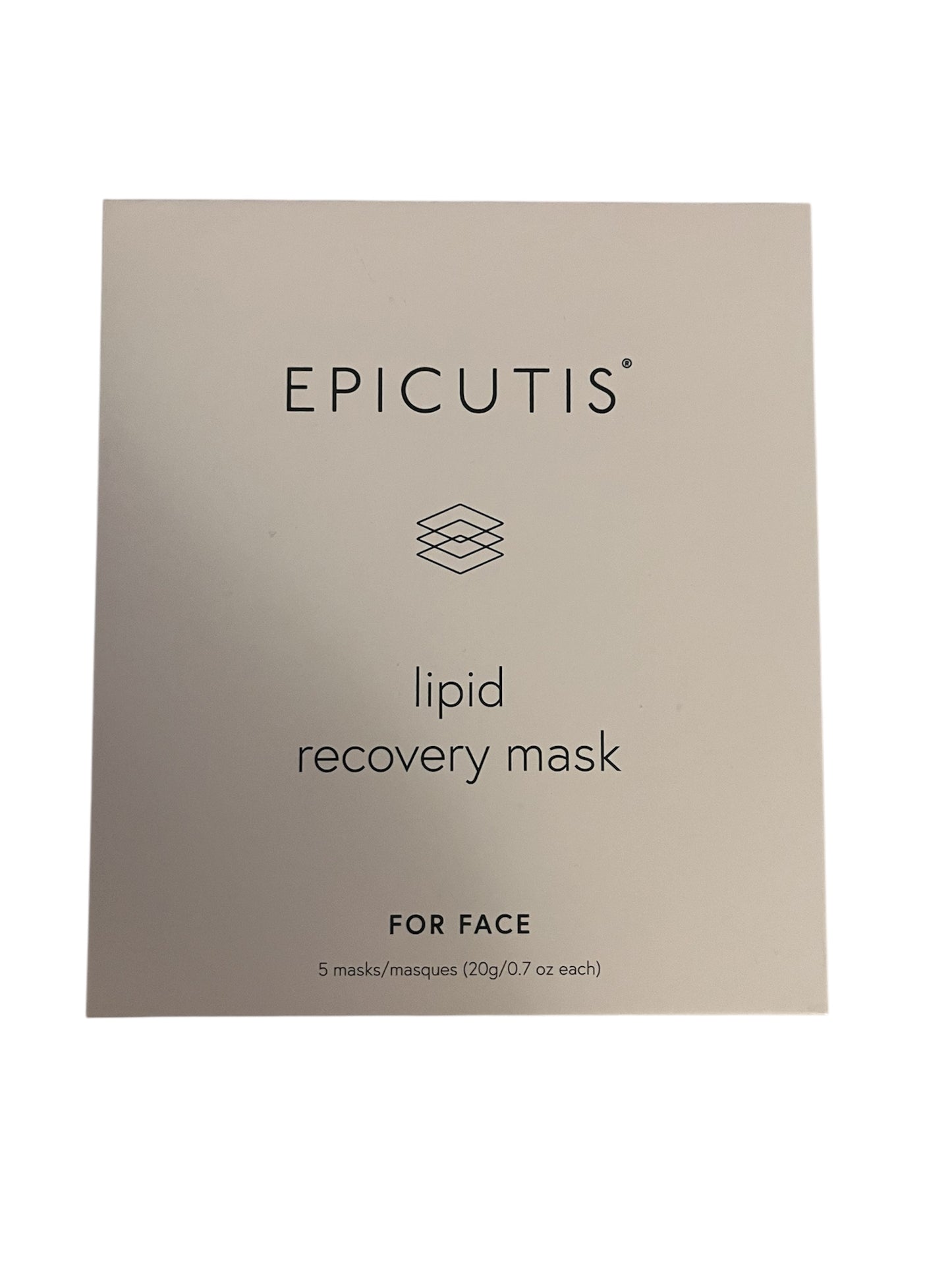 Epicutis Lipid Recovery Mask Full Face Sheet Mask 5 pack